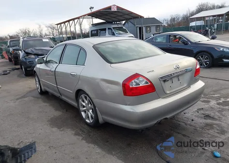 2003 Infiniti Q45 Premium z USA, uszkodzony, nr VIN JNKBF01A13M102322